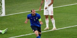 Chiellini “Contro Inghilterra servono follia e spensieratezza”
