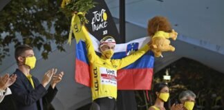 Konrad vince la 16^ tappa del Tour, Colbrelli secondo