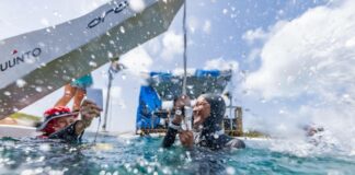 Record del mondo di Alessia Zecchini, -74 al Vertical Blue