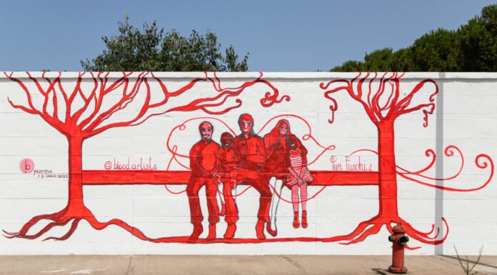Palermo, street art per sensibilizzare su anemia falciforme e talassemia