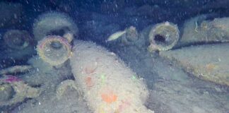 Isola delle Femmine, ritrovata nave romana a 92 metri di profondità