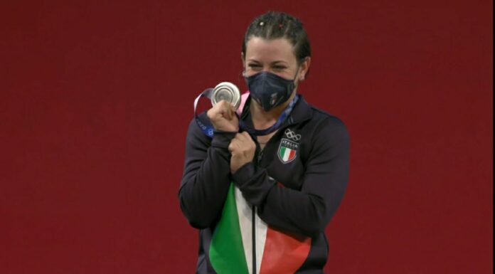 Bordignon argento nei pesi, Urso “Medaglia storica”