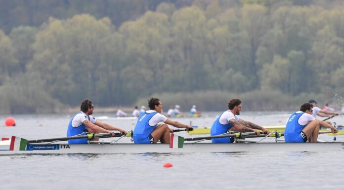 Canottiere Rosetti primo azzurro positivo al Covid