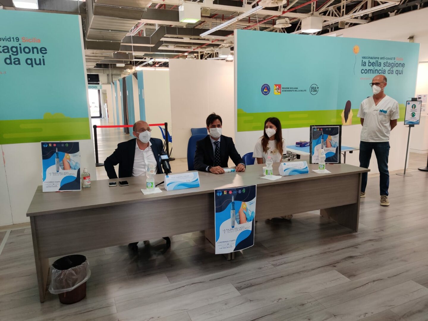 A Messina primi vaccini senza puntura. Per Oms 10% ha paura di ago A Messina primi vaccini senza puntura. Per Oms 10% ha paura di ago