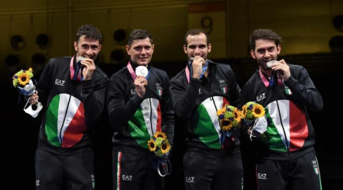 Azzurri della sciabola conquistano argento olimpico