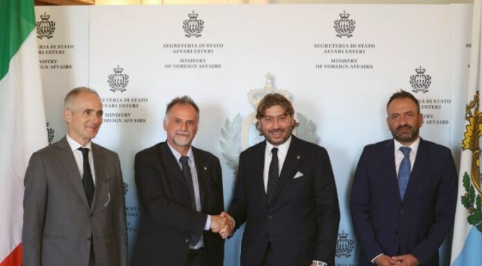 Garavaglia in visita ufficiale a San Marino, accordo sul turismo