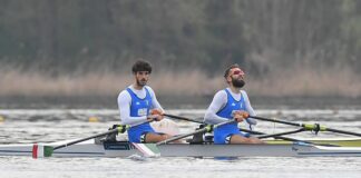 Bronzo Italia nel canottaggio doppio pesi leggeri uomini