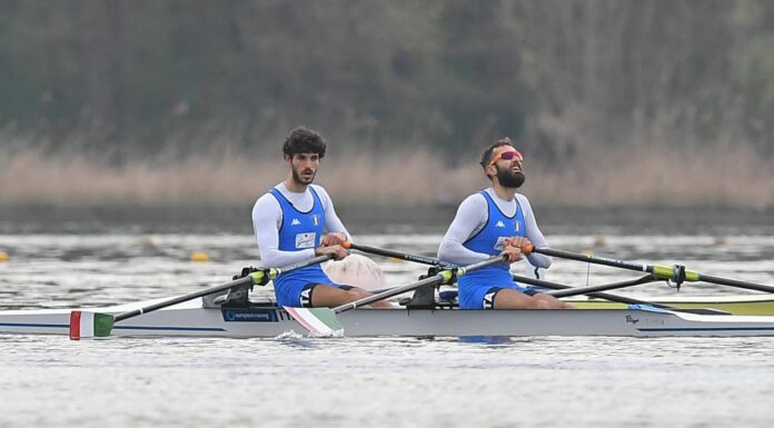 Bronzo Italia nel canottaggio doppio pesi leggeri uomini