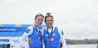 Oro Italia nel canottaggio doppio pesi leggeri donne