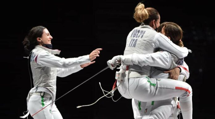 Fiorettiste di bronzo, è la quinta medaglia della scherma azzurra