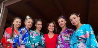 Le Farfalle della ritmica in volo verso Tokyo