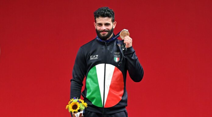 Pizzolato medaglia di bronzo nel sollevamento pesi