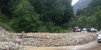 Temporali e grandine, frane e tetti scoperchiati in Piemonte