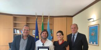 Cultura, Giovanni Paolo Caprini premiato in Consiglio Regionale Lazio