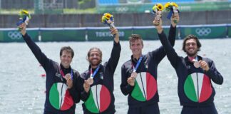 Canottiere Rosetti positivo al Covid, bronzo per il 4 senza