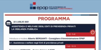 Previdenza, dall’Epap formazione sulla vigilanza pubblica