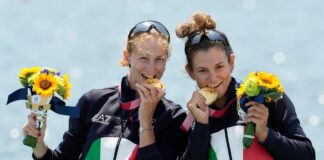 Oro Italia nel canottaggio doppio pesi leggeri donne