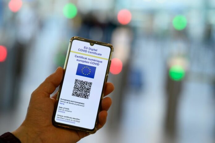 CERTIFICATO COVID DIGITALE DELL'UE