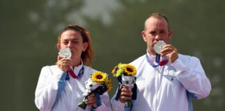 Tiro a volo mixed team, argento San Marino con Perilli-Berti