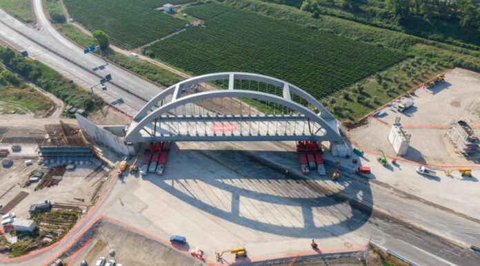 Webuild completa posizionamento dei 3 ponti sulla linea Napoli-Cancello