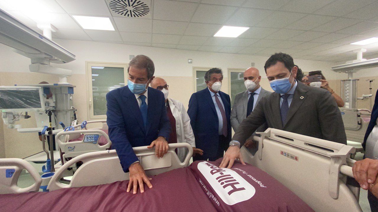 Nuove terapie intensive e sale operatorie al Policlinico di Palermo Nuove terapie intensive e sale operatorie al Policlinico di Palermo
