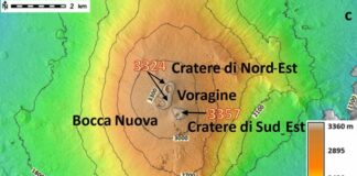 L’Etna ha una nuova vetta, record di altezza a 3357 metri