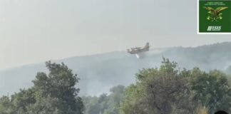 Incendi dalle Madonie al Parco dell’Etna, Canadair in azione in Sicilia