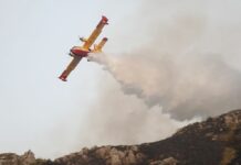 Confermato il pericolo incendio “medio” nella zona di Cagliari anche per la giornata di domenica
