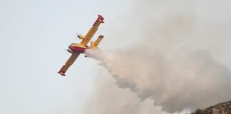 Incendio Monte Catillo a Tivoli, case evacuate nella notte