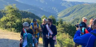 Via Francigena in Toscana, Gazzetti accoglie “Road to Rome 2021”