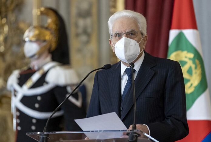 Il Presidente Sergio Mattarella