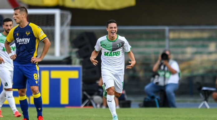 Il Sassuolo espugna Verona e vince 3-2