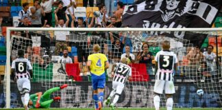 Juve doppio vantaggio ma viene raggiunta, a Udine 2-2