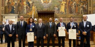 Medagliati olimpici ricevuti dai Capitani Reggenti