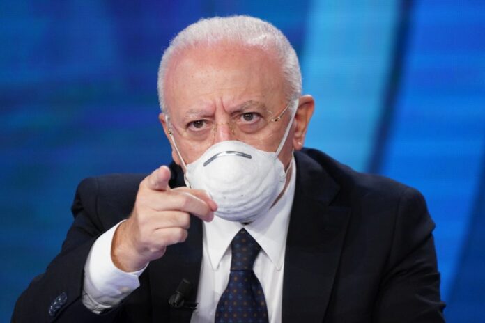 VINCENZO DE LUCA PRESIDENTE REGIONE CAMPANIA