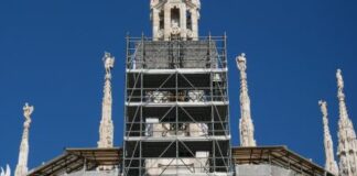 Raccolta fondi Intesa Sanpaolo per restauro guglia Madonnina Milano