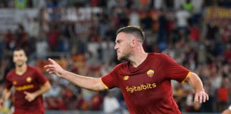 Poker Roma a Salerno, doppietta di Pellegrini