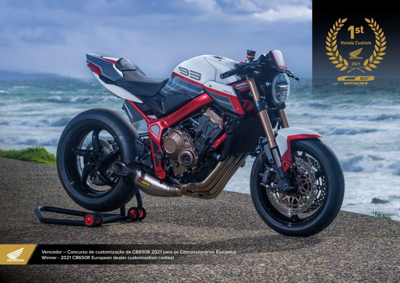 Honda, Concurso de Concessionário Português para Melhor CB650R Custom Idol Press News Agency