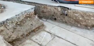 Palermo, a Palazzo dei Normanni scoperta antica pavimentazione