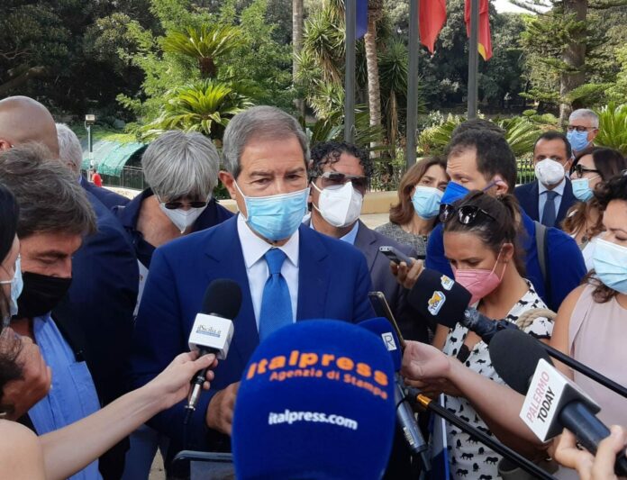 MUSUMECI PALERMO ITALPRESS