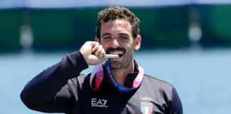 Canoa, Rizza vince l’argento nel K1 200