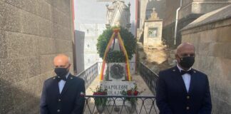 Enna, corona d’alloro della Regione sulla tomba di Napoleone Colajanni