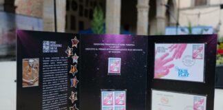 Francobollo celebrativo per i 25 anni del Premio Fair Play Menarini