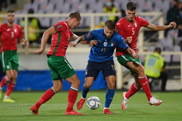Italia-Bulgaria qualificazioni Mondiali Qatar 2022