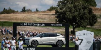 Ds Automobiles protagonista con gamma E-Tense all’Open d’Italia di golf