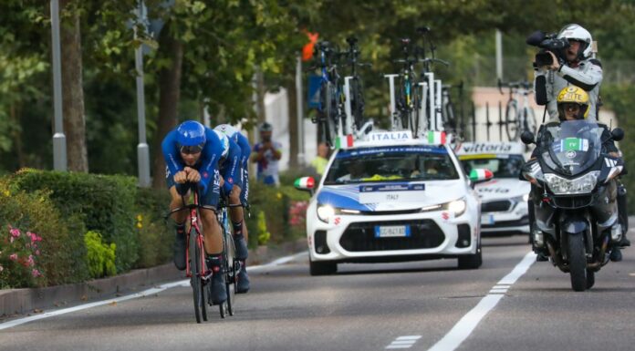 Agli Europei di ciclismo oro per l’Italia di Ganna nel team relay