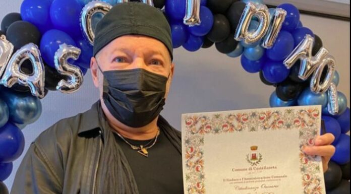 Vasco Rossi cittadino onorario di Castellaneta “Come Rodolfo Valentino”