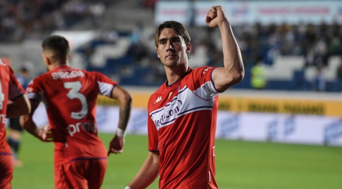 Vlahovic show, la Fiorentina batte 2-1 l’Atalanta