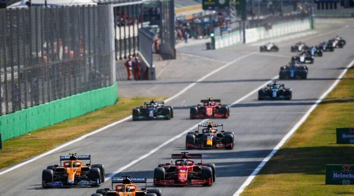 Ricciardo vince a Monza, 4^ Leclerc, fuori Hamilton e Verstappen