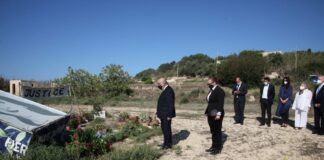 Malta, Vella rende omaggio a Daphne Caruana Galizia